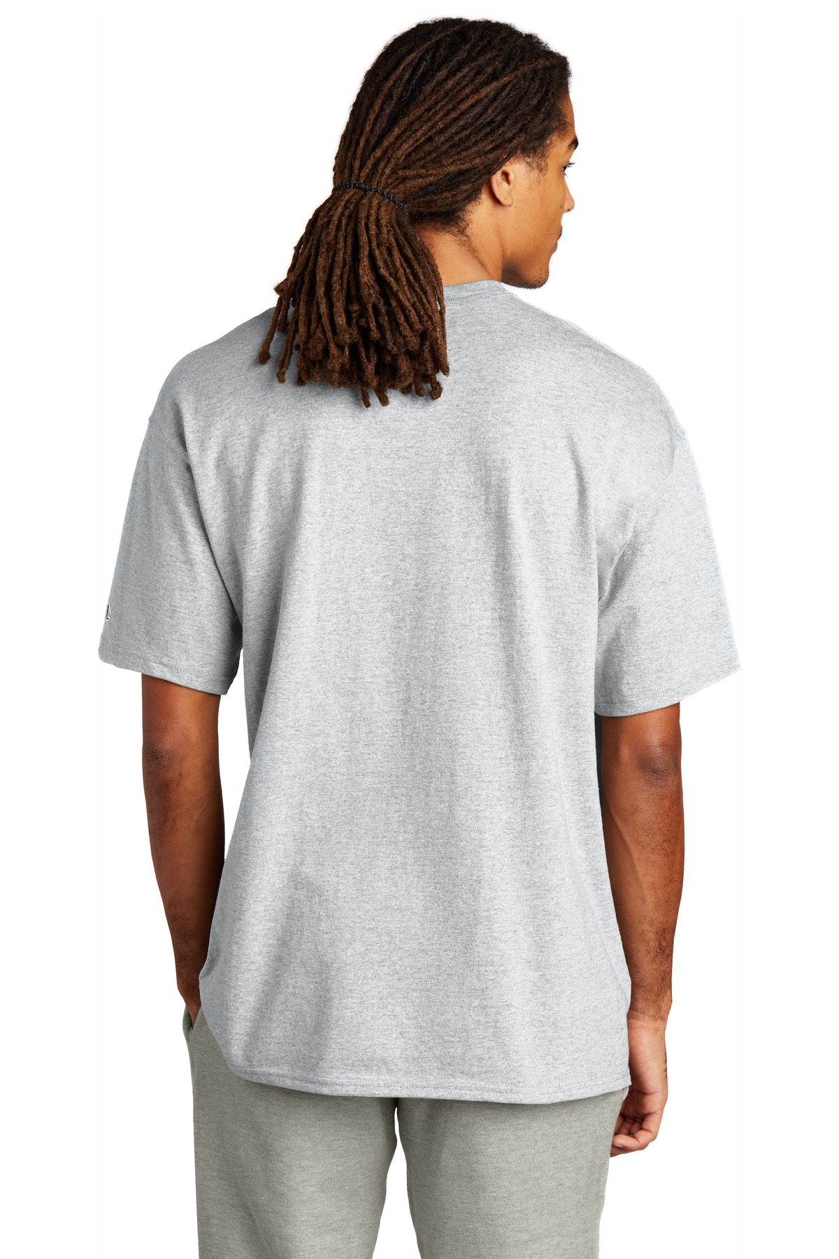T105 Champion Heritage Jersey T-Shirt - Back Image