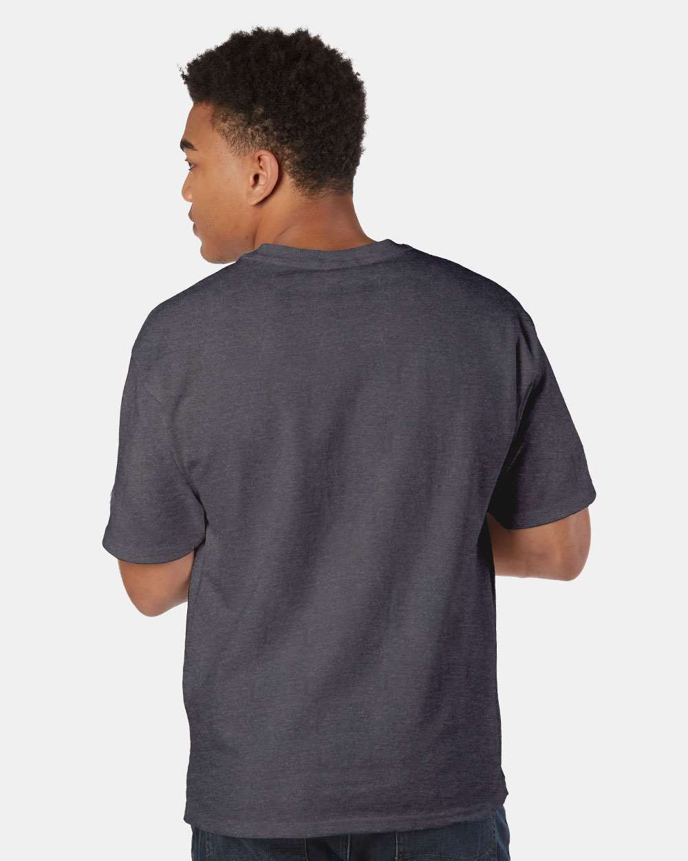 T105 Champion Heritage Jersey T-Shirt - Back Image