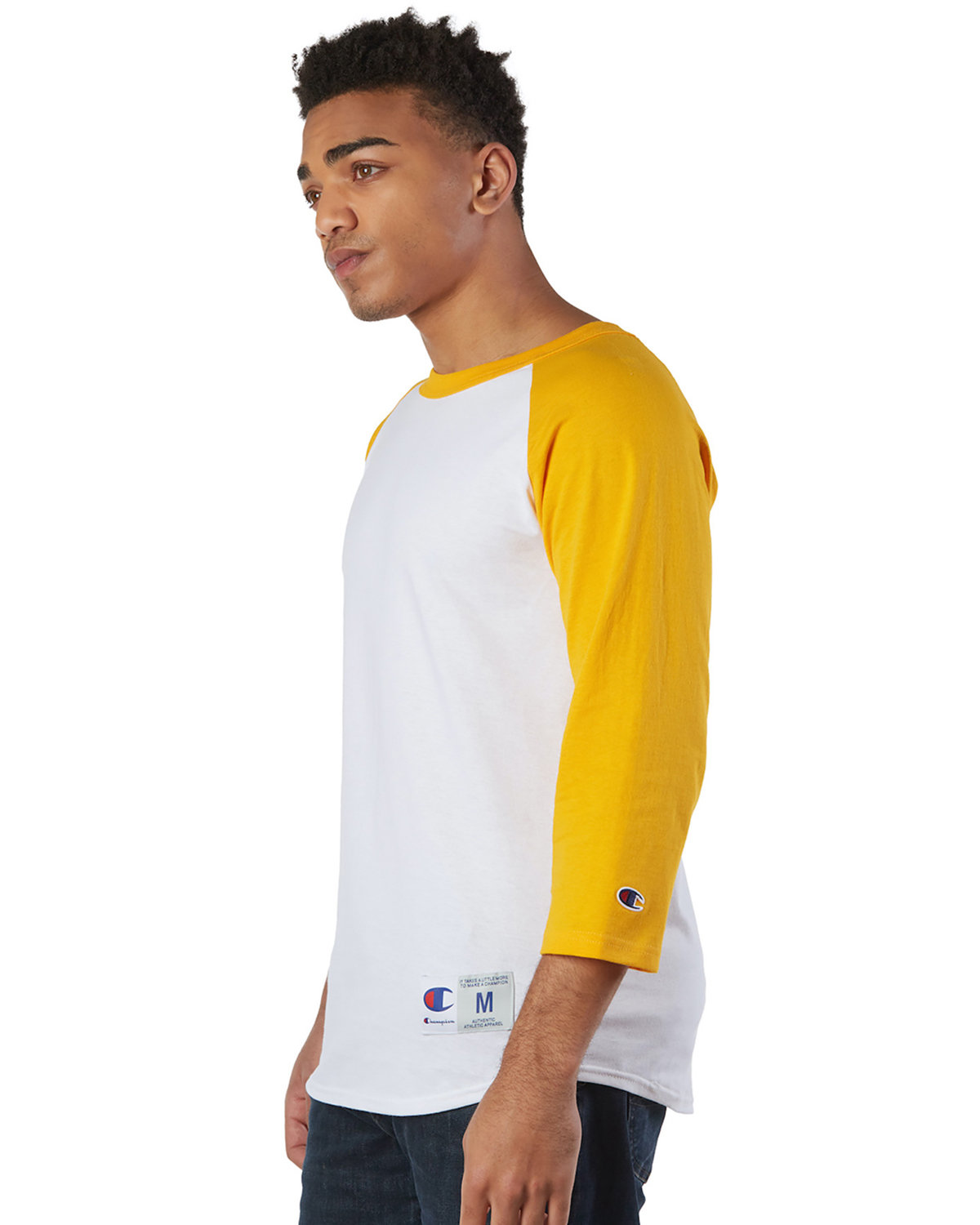 T1397 Champion Adult Raglan T-Shirt - Siide Image