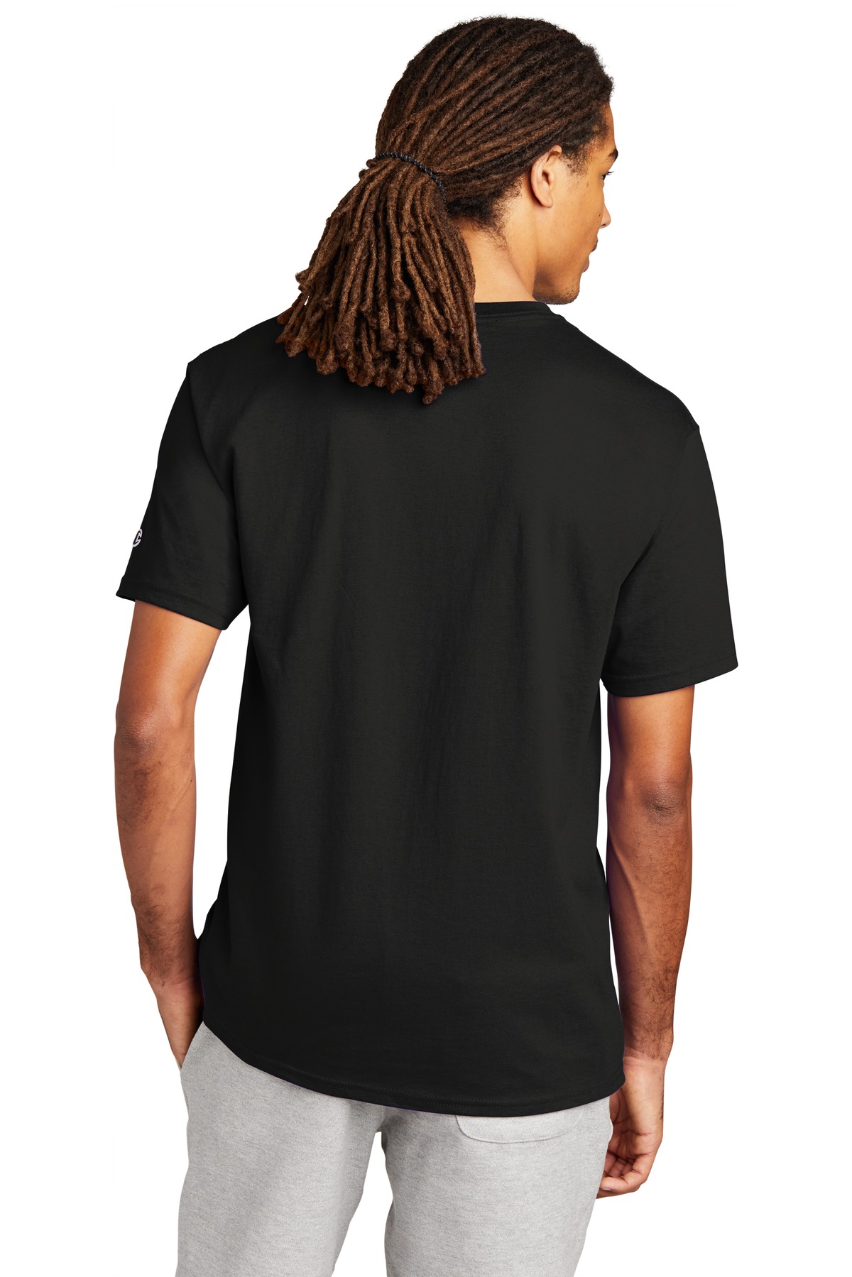 T425 Champion Short Sleeve T-Shirt - Back Image
