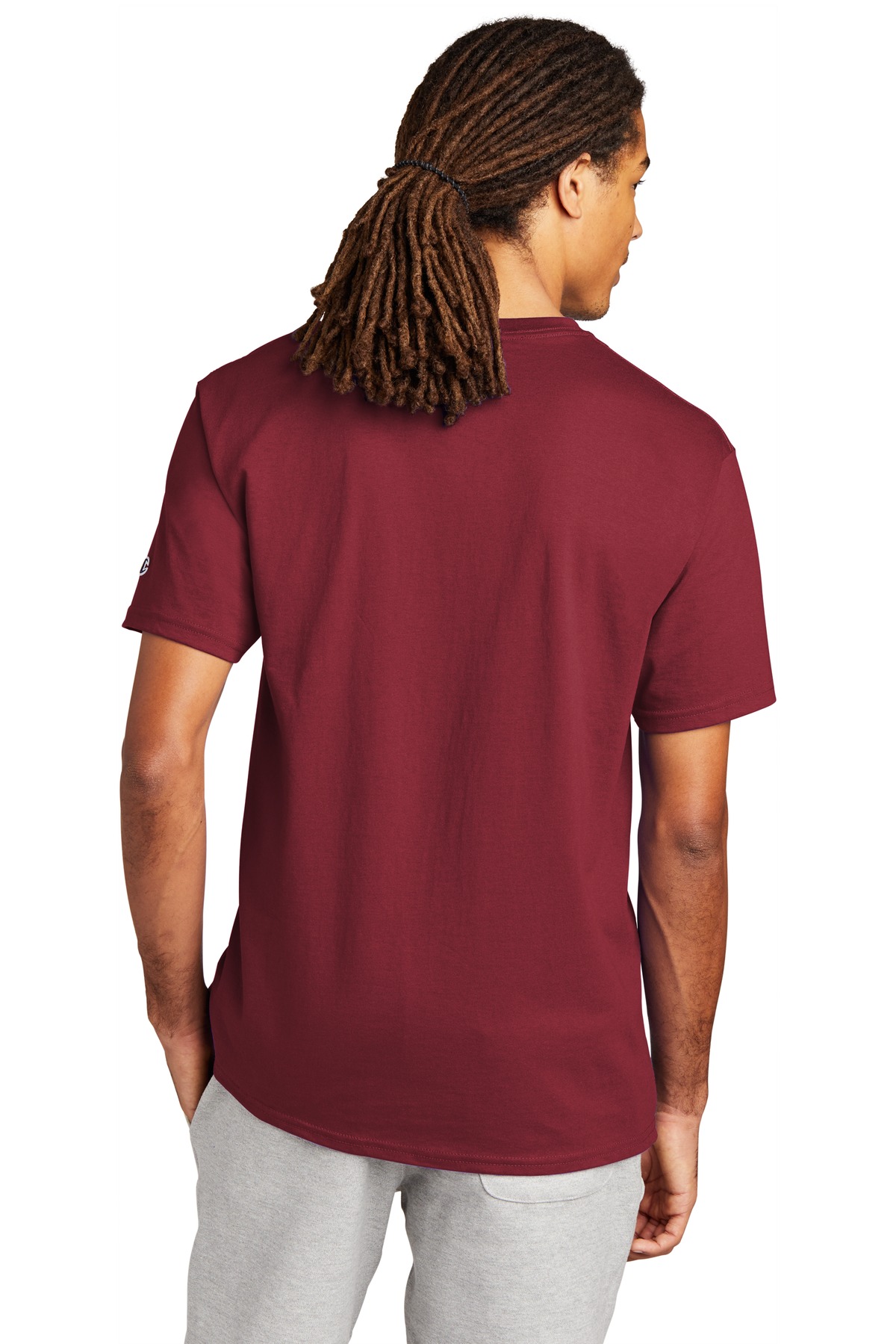 T425 Champion Short Sleeve T-Shirt - Back Image