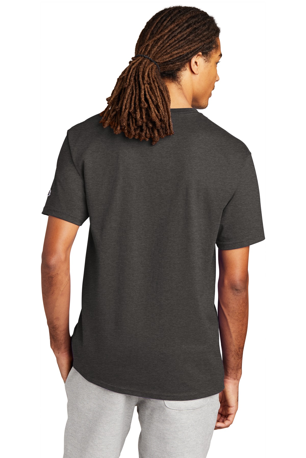 T425 Champion Short Sleeve T-Shirt - Back Image