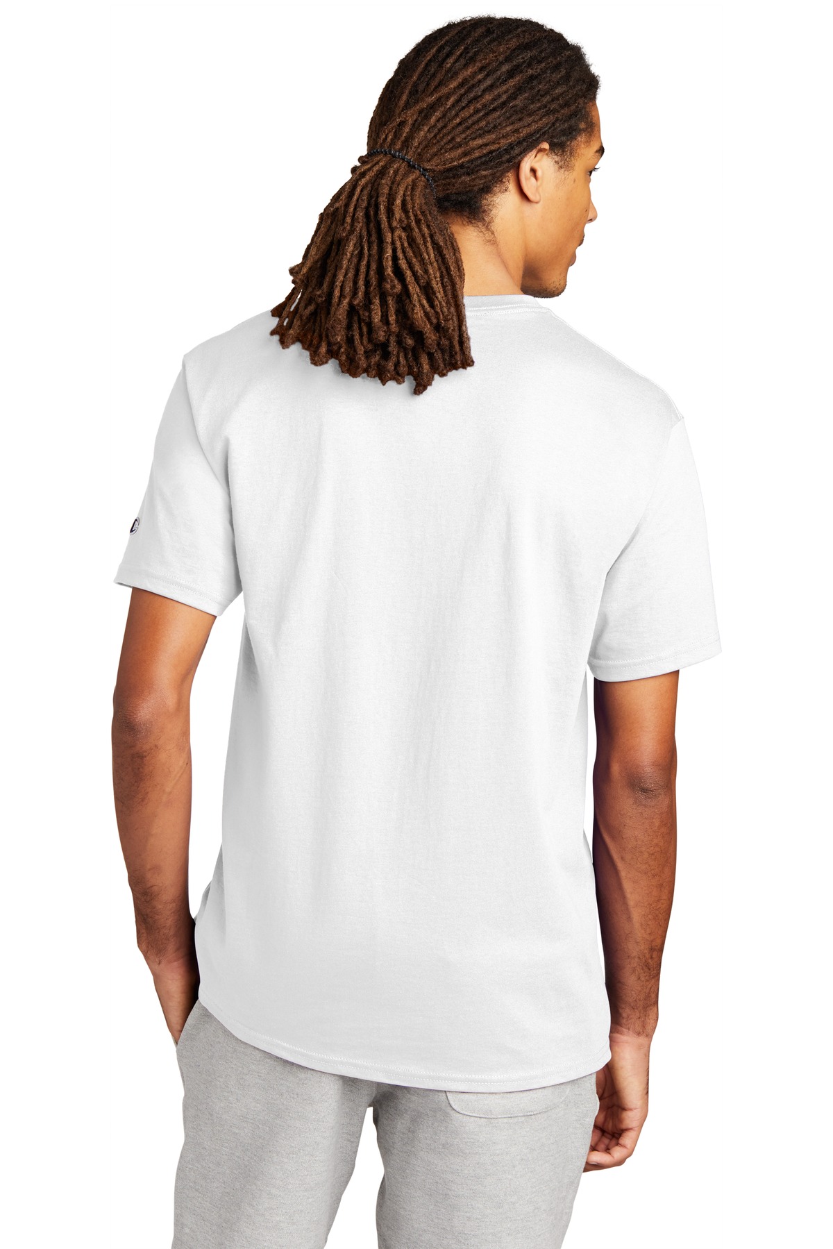 T425 Champion Short Sleeve T-Shirt - Back Image
