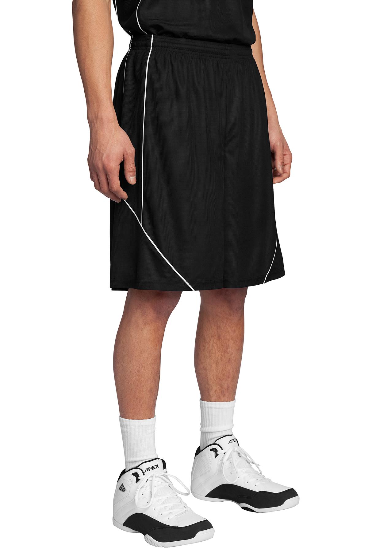 T565 Sport-Tek PosiCharge Mesh Reversible Spliced Short.