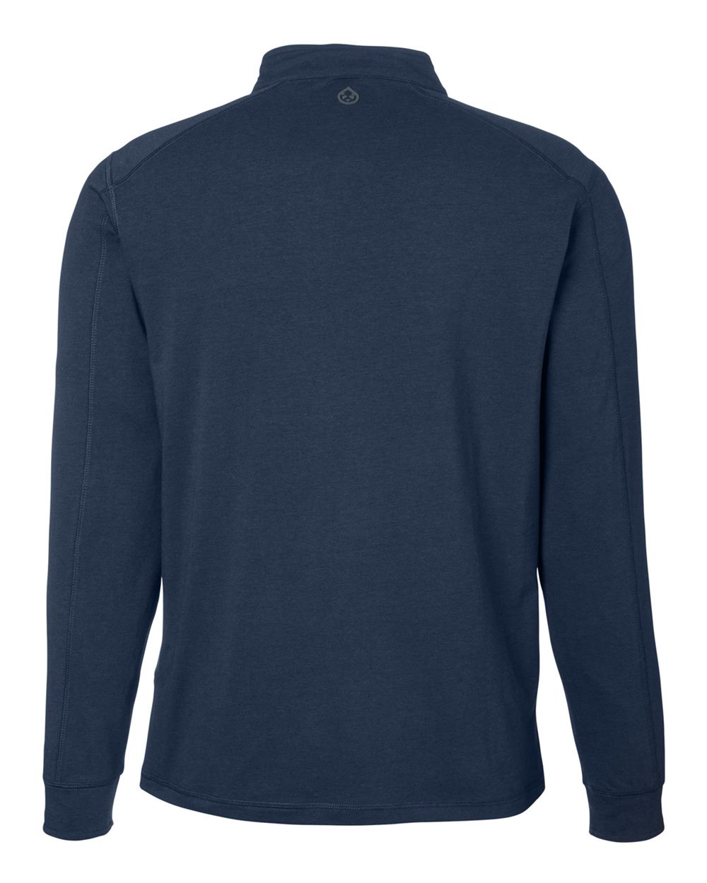 TM109AB TASC Performance Inc Carrollton Quarter-Zip Pullover - Back Image