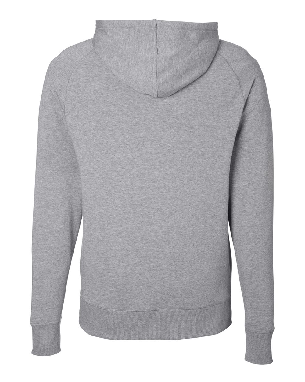 TM654 TASC Performance Inc Varsity Hooded Sweatshirt - Back Image