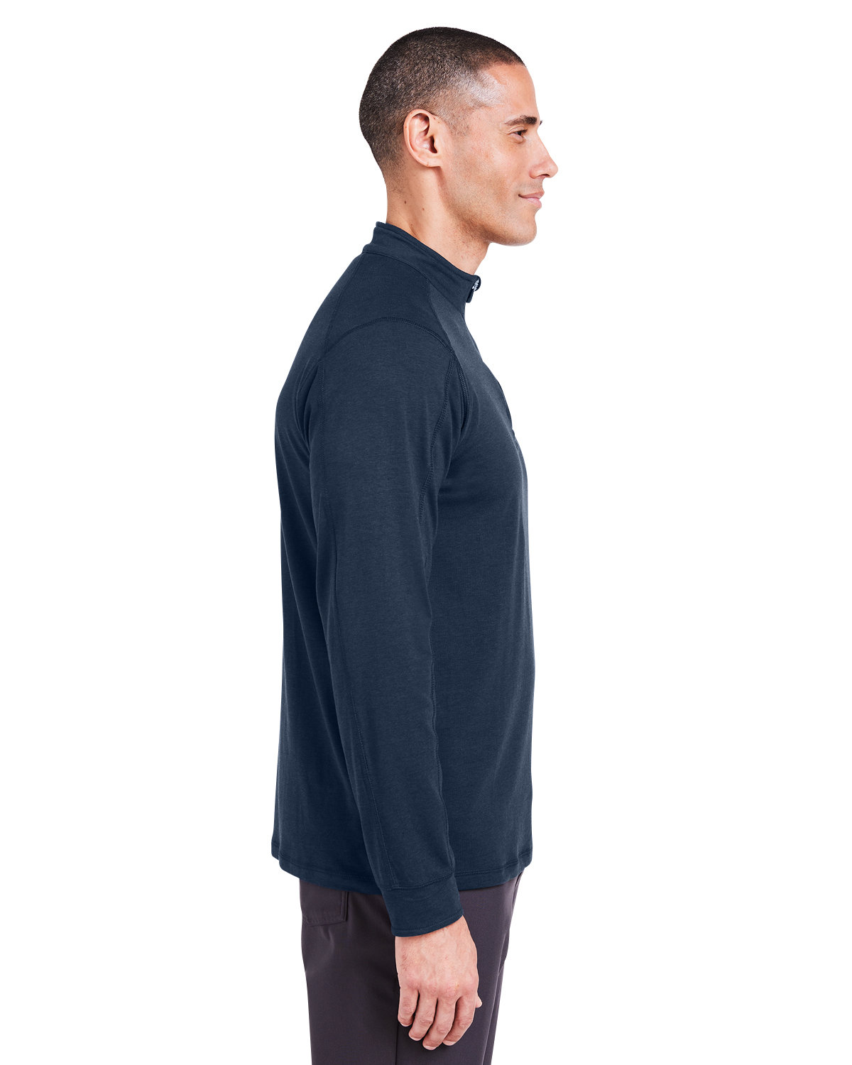 TM109AB tasc Mens Carrollton Quarter-Zip - Siide Image