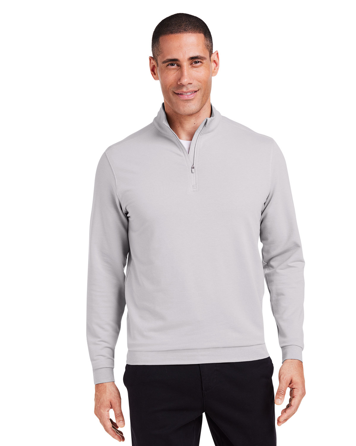 TM616 tasc Men?s Cloud French Terry Quarter-Zip