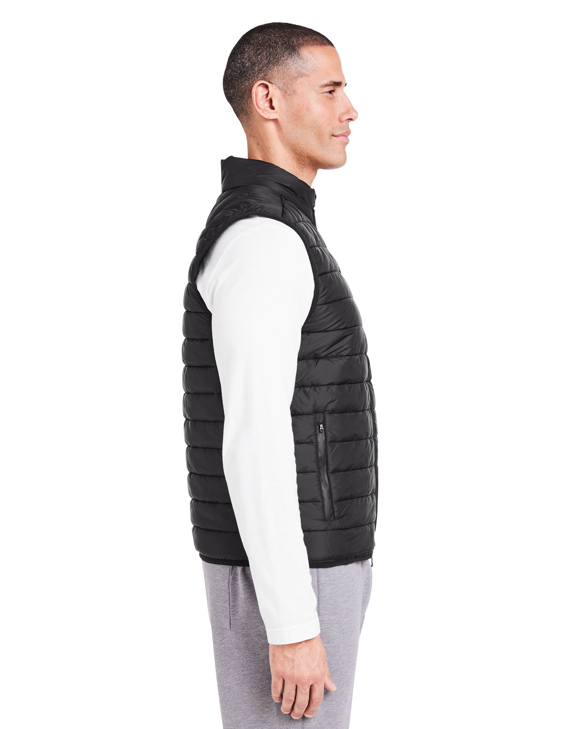 TM759 tasc Mens Quilted Puffer Vest - Siide Image