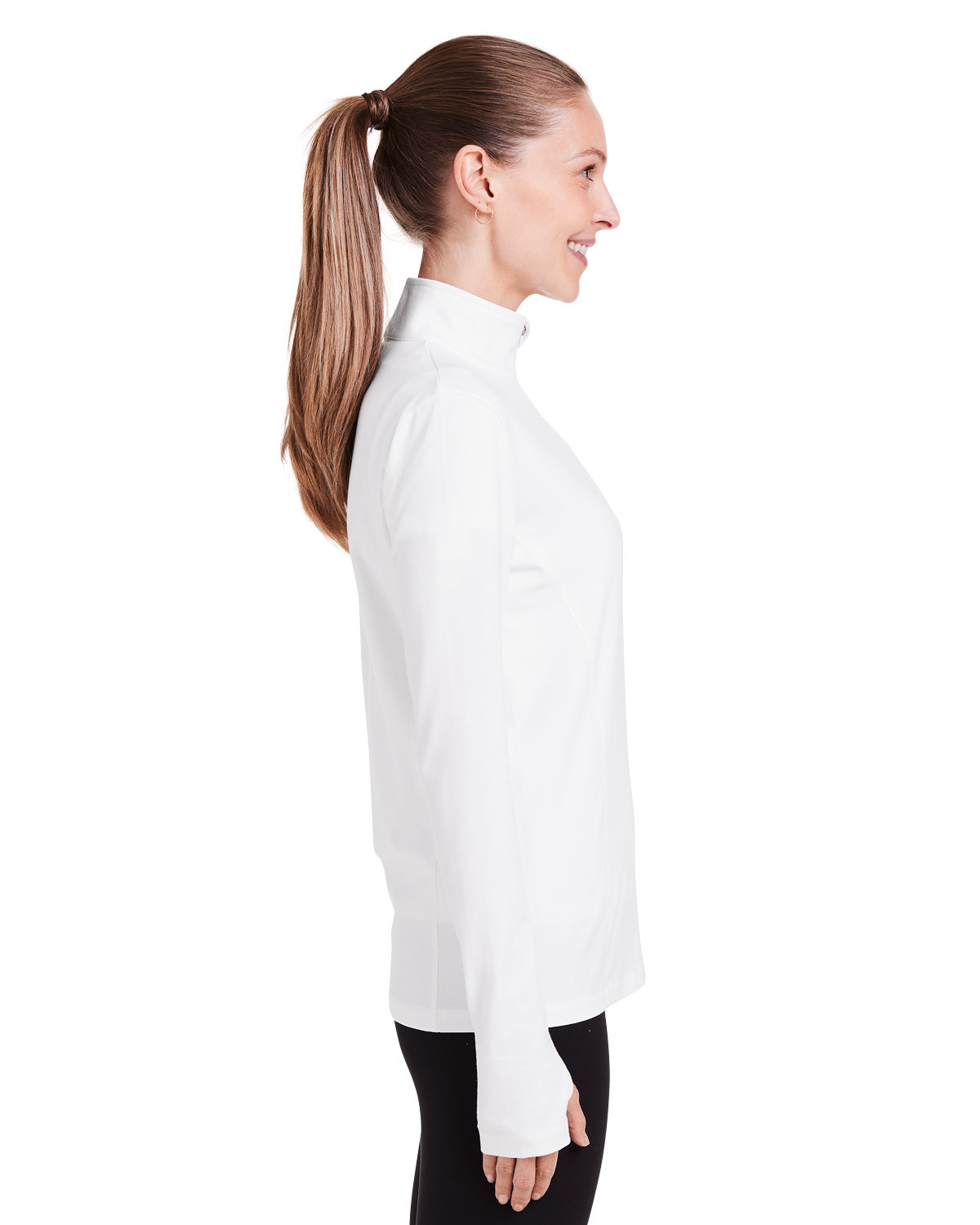 TW300 tasc Ladies Recess Quarter-Zip - Siide Image