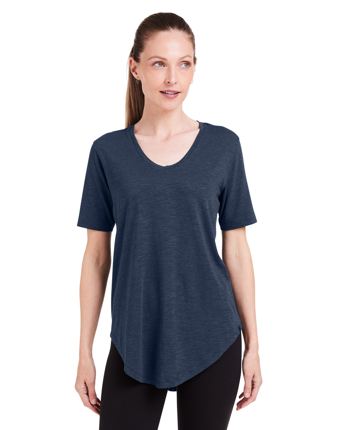TW668S tasc Ladies Longline T-Shirt
