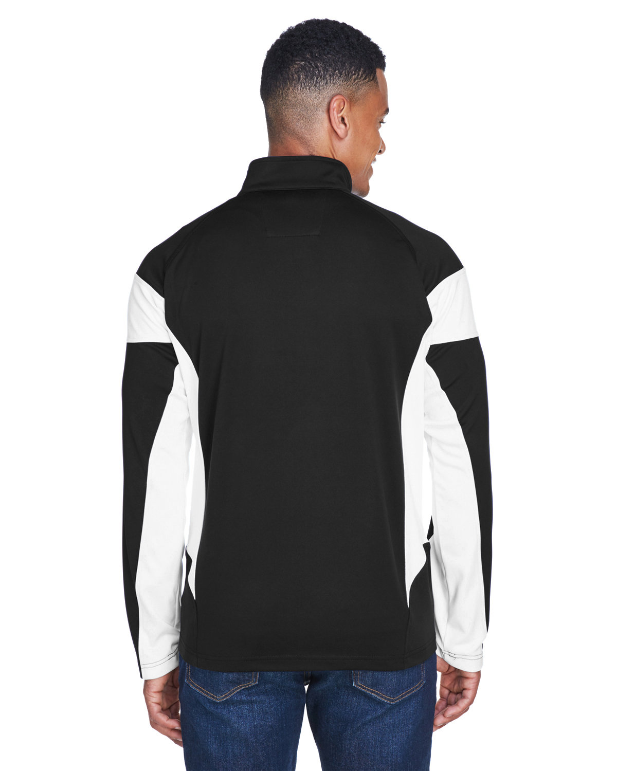 TT34 Team 365 Mens Elite Performance Full-Zip - Back Image