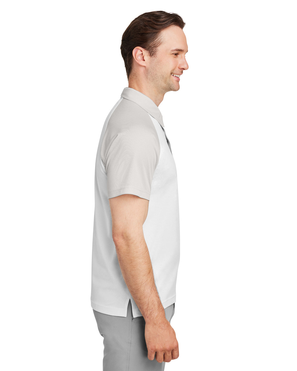TT21C Team 365 Mens Command Snag-Protection Colorblock Polo TT21C Team 365 Mens Command Snag-Protection Colorblock Polo - Siide Image