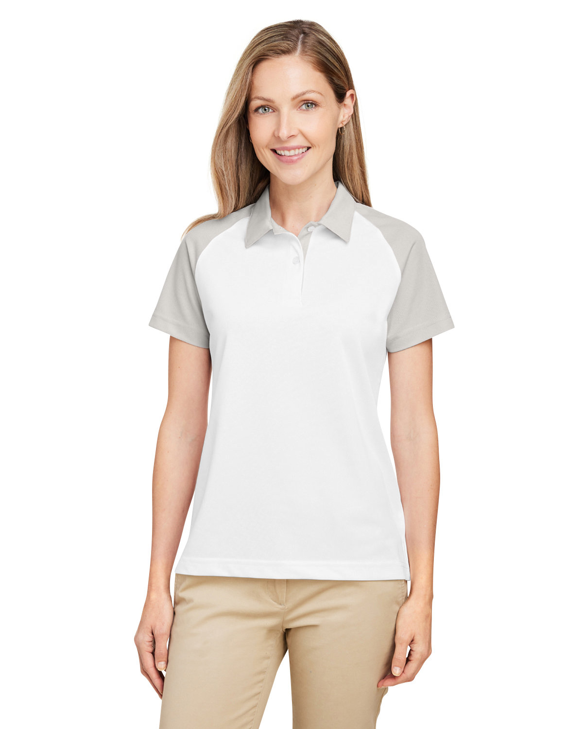 TT21CW Team 365 Ladies Command Snag-Protection Colorblock Polo