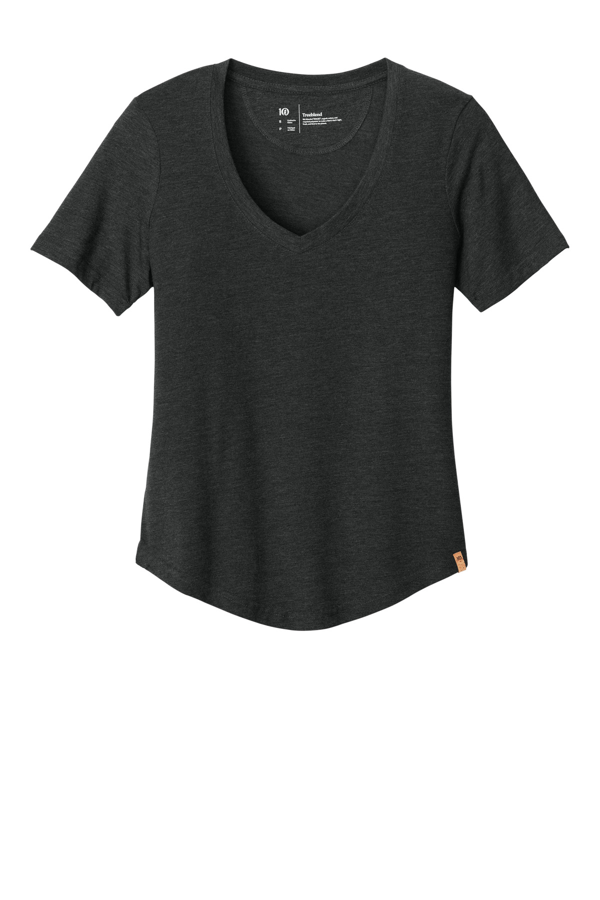 TTCW5646 tentree Womens TreeBlend V-Neck T-Shirt