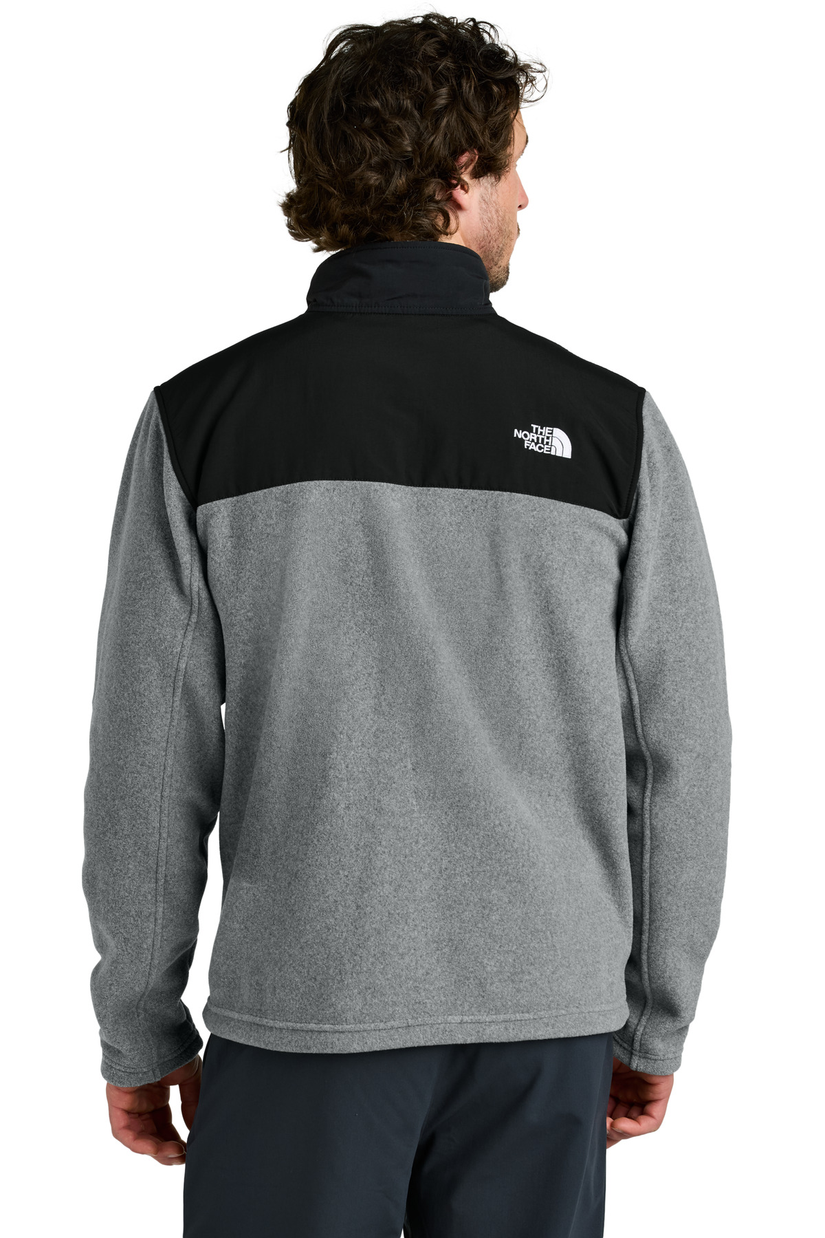 NF0A8BUQ The North Face Highest Peak Full-Zip Fleece Jacket - Back Image
