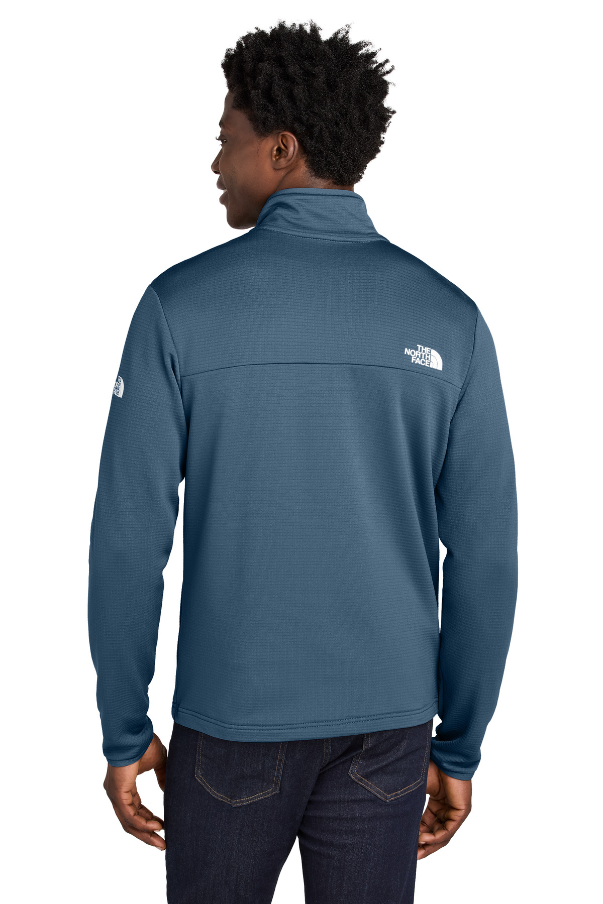 NF0A8ENK The North Face Aim Full-Zip Fleece Jacket - Back Image