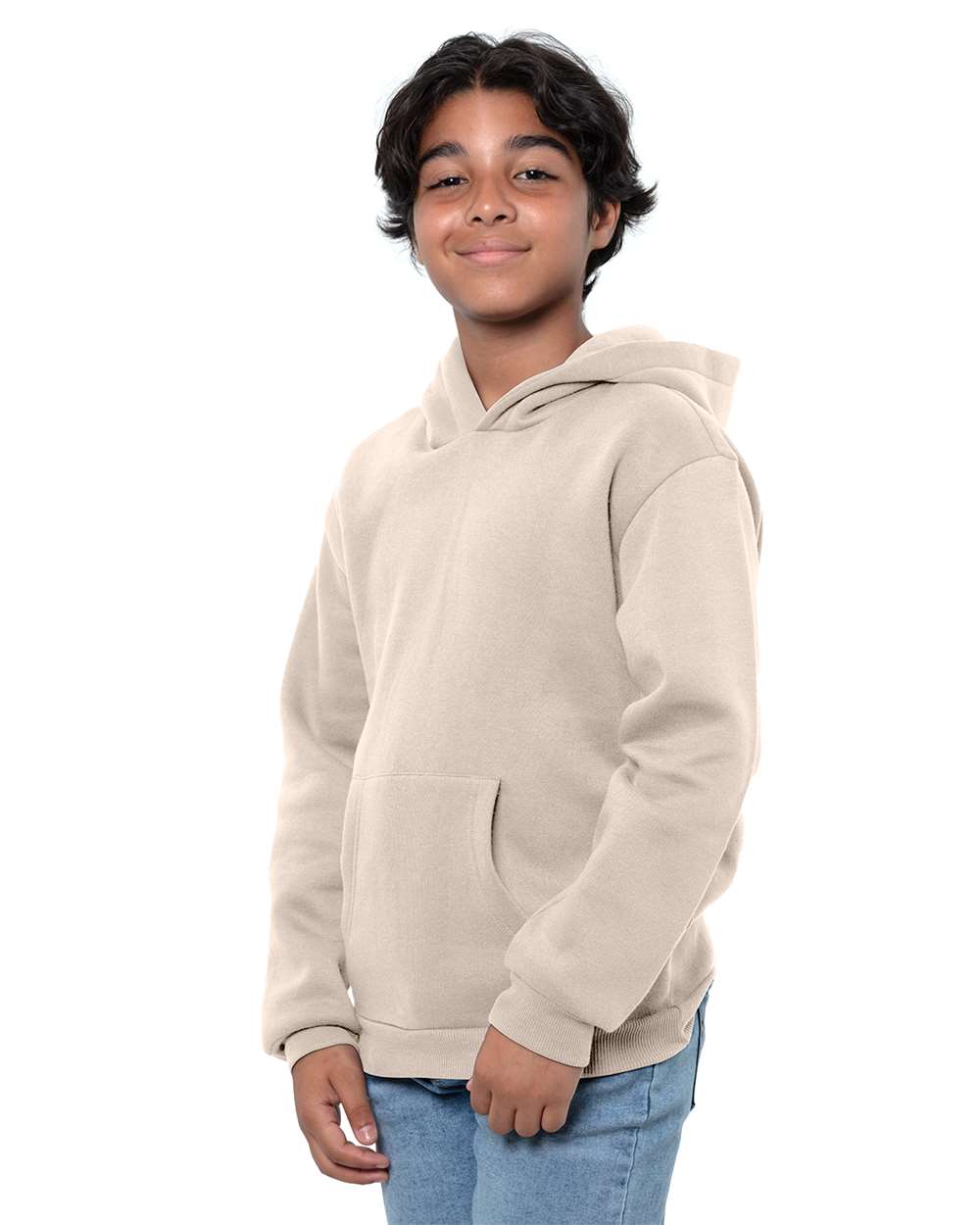 T2000B Threadfast Apparel Epic Youth Fleece Pullover Hooded Sweatshirt - Siide Image