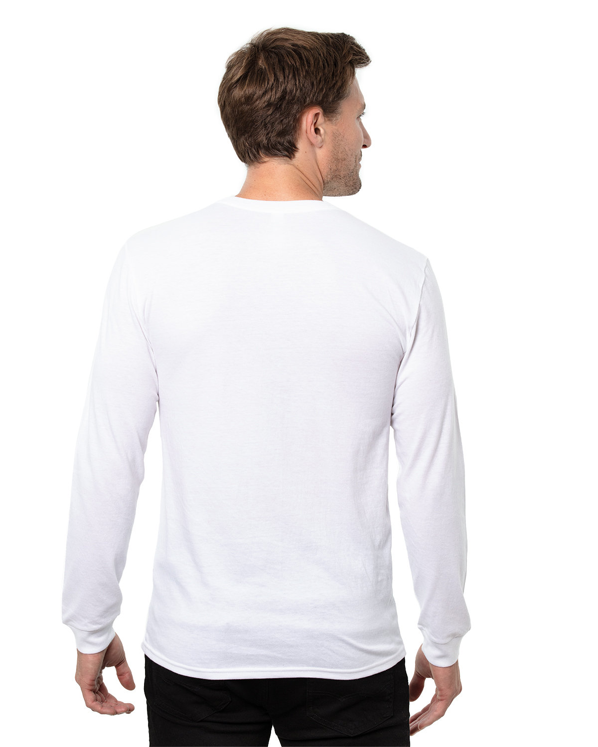 T3000 Threadfast Apparel Epic Unisex Long-Sleeve T-Shirt - Back Image