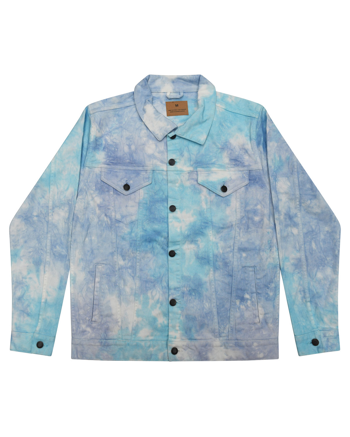 9050CD Tie-Dye Unisex Denim Jacket 9050CD Tie-Dye Unisex Denim Jacket