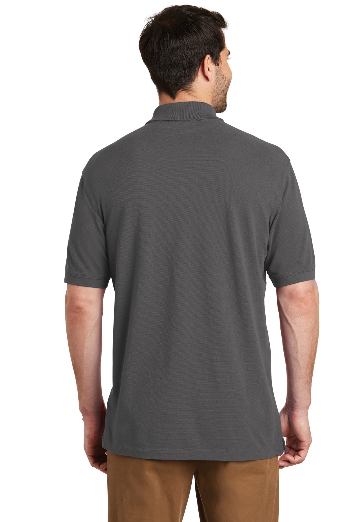 TK8000 Port Authority Tall EZCotton Polo - Back Image