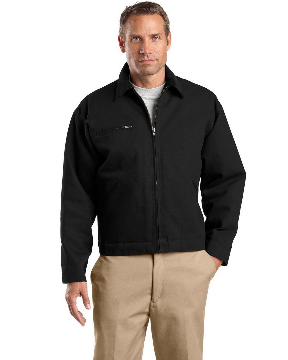 TLJ763 CornerStone Tall Duck Cloth Work Jacket. TLJ763 CornerStone Tall Duck Cloth Work Jacket.