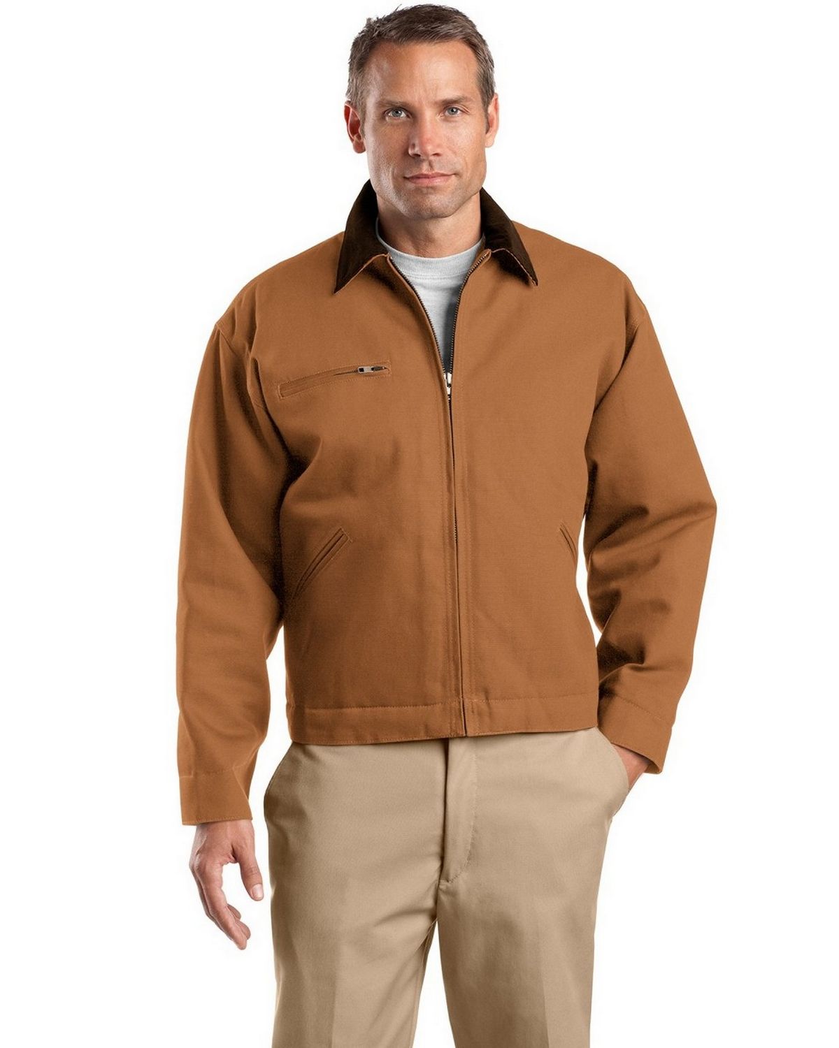 TLJ763 CornerStone Tall Duck Cloth Work Jacket. TLJ763 CornerStone Tall Duck Cloth Work Jacket.