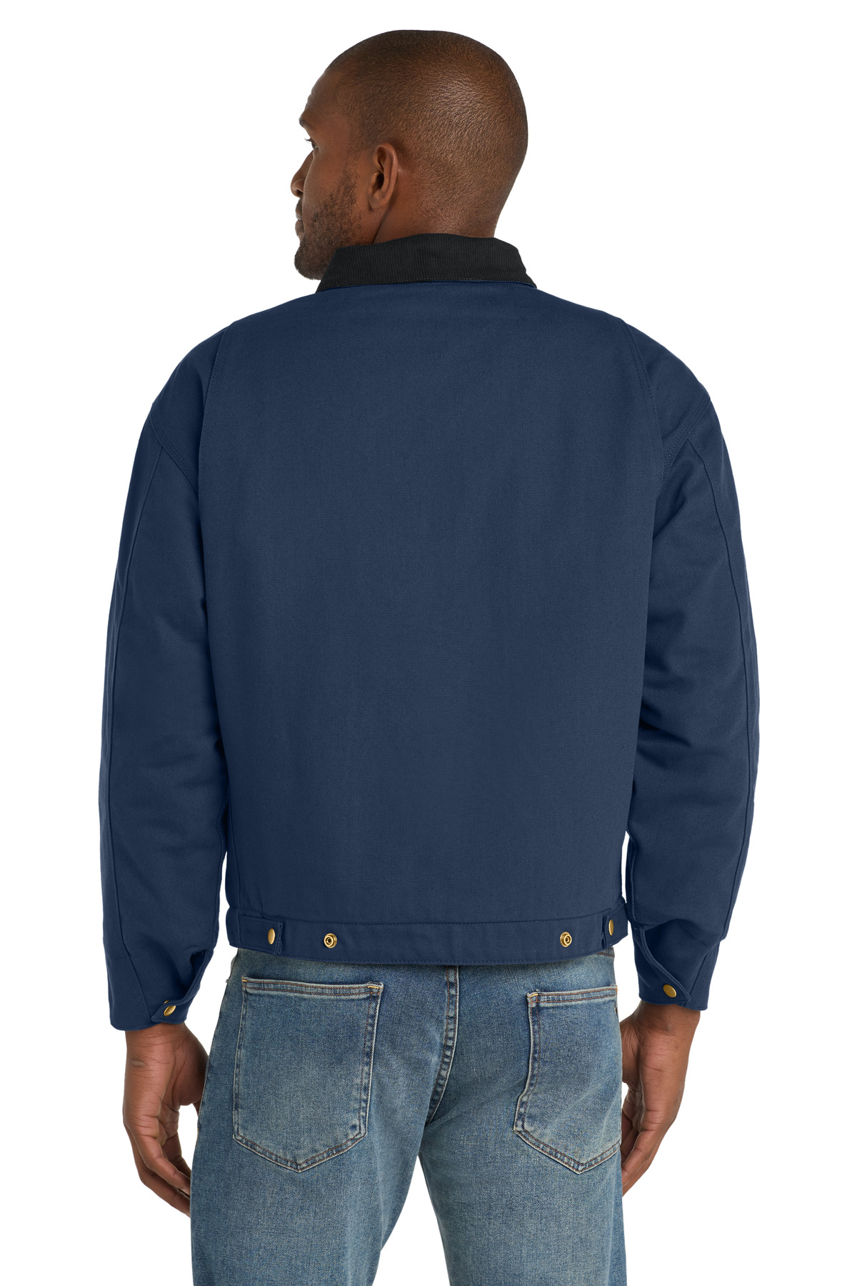 TLJ763 CornerStone Tall Duck Cloth Work Jacket. - Back Image
