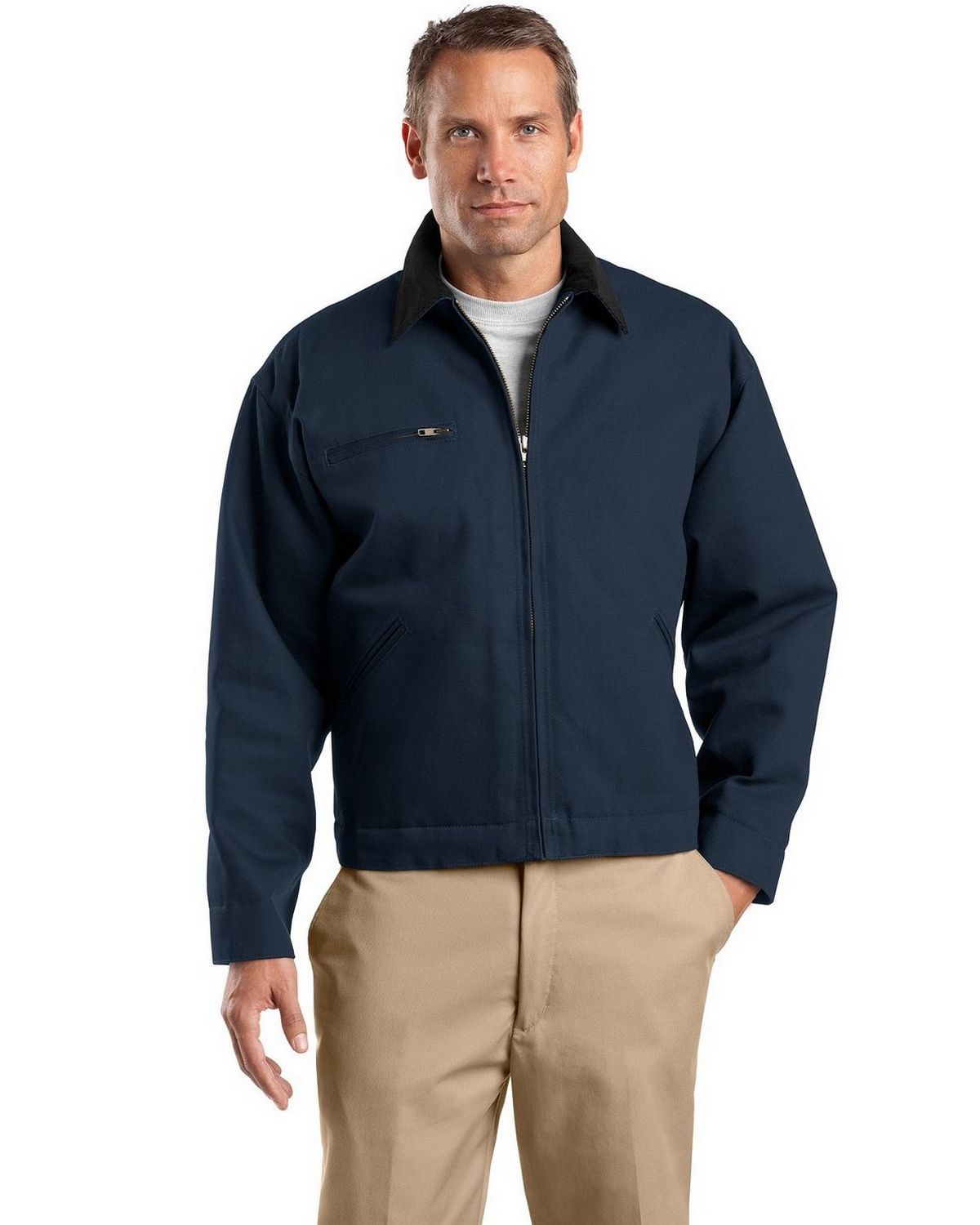 TLJ763 CornerStone Tall Duck Cloth Work Jacket. TLJ763 CornerStone Tall Duck Cloth Work Jacket.