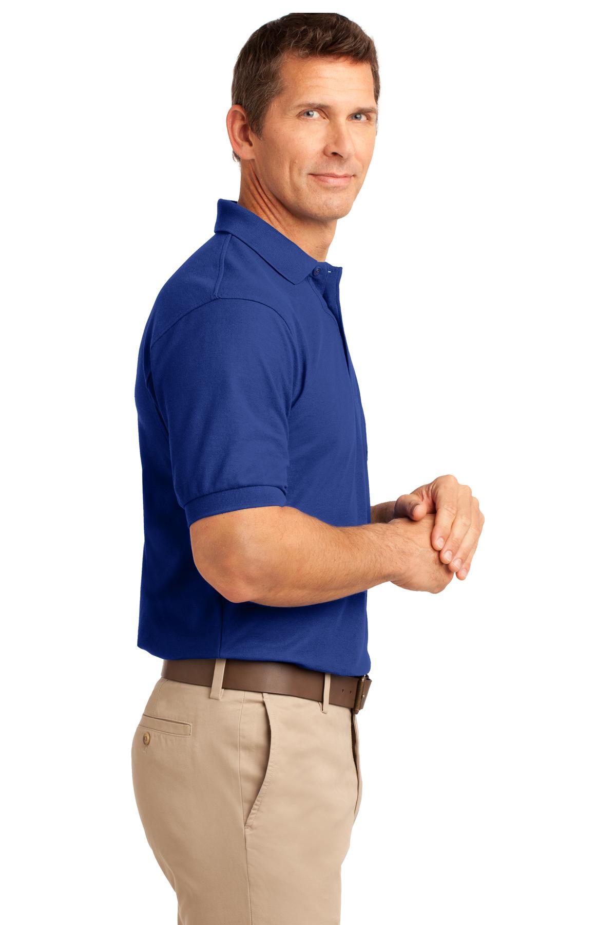 TLK500P Port Authority Tall Silk Touch Polo with Pocket - Siide Image