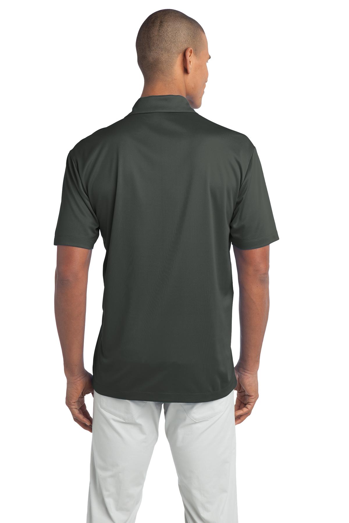 TLK540 Port Authority Tall Silk Touch Performance Polo. - Back Image