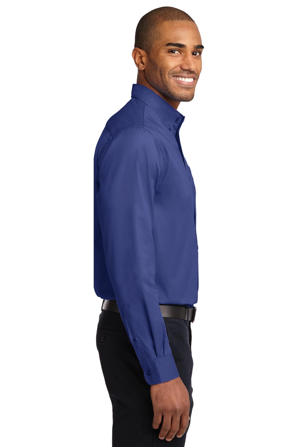 TLS608 Port Authority Tall Long Sleeve Easy Care Shirt. - Siide Image