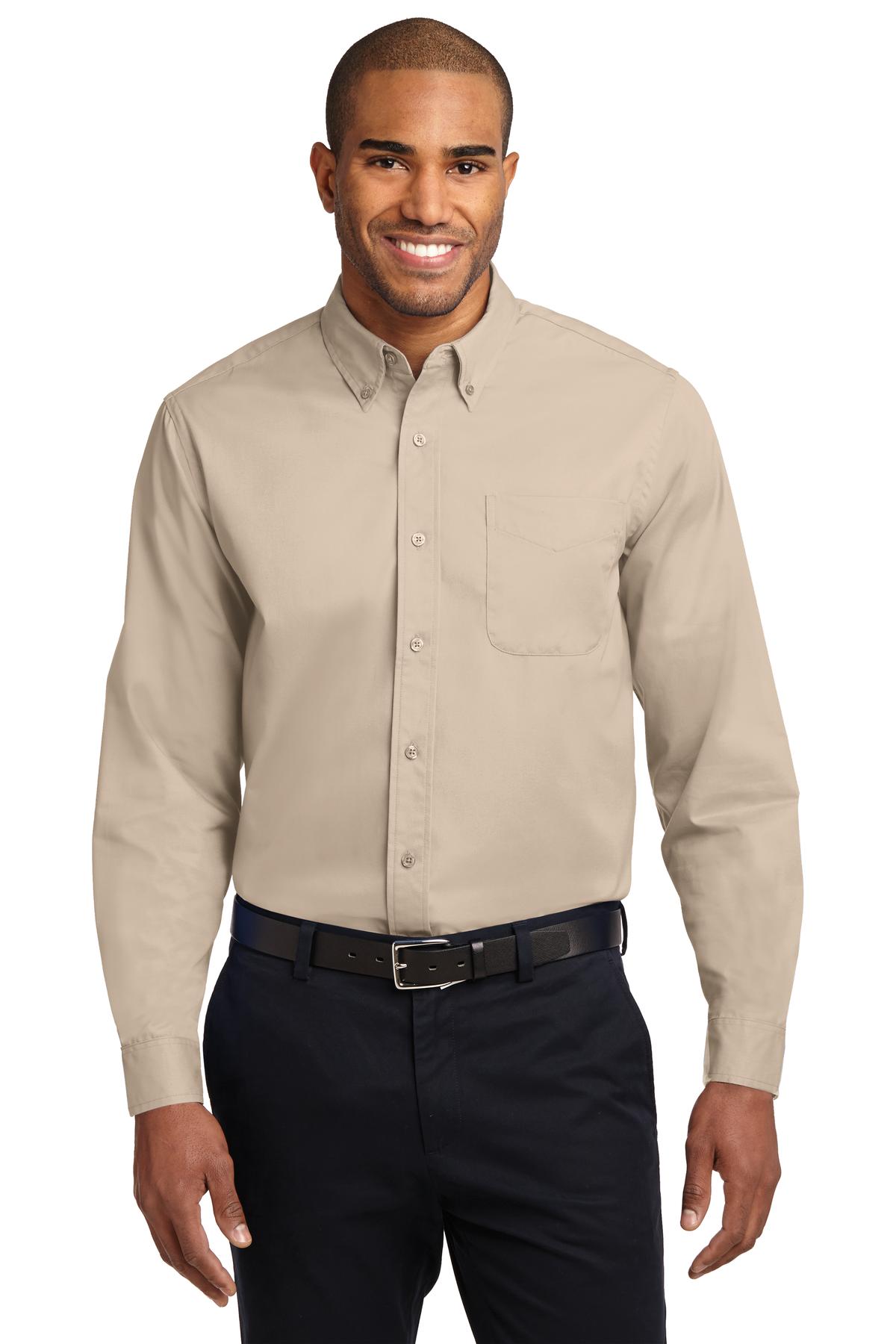 TLS608 Port Authority Tall Long Sleeve Easy Care Shirt