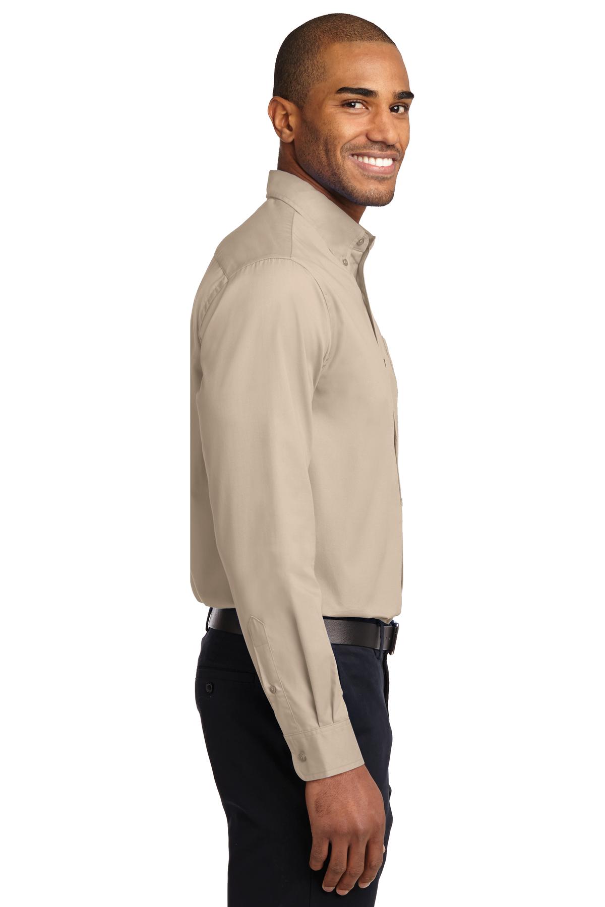 TLS608 Port Authority Tall Long Sleeve Easy Care Shirt - Siide Image