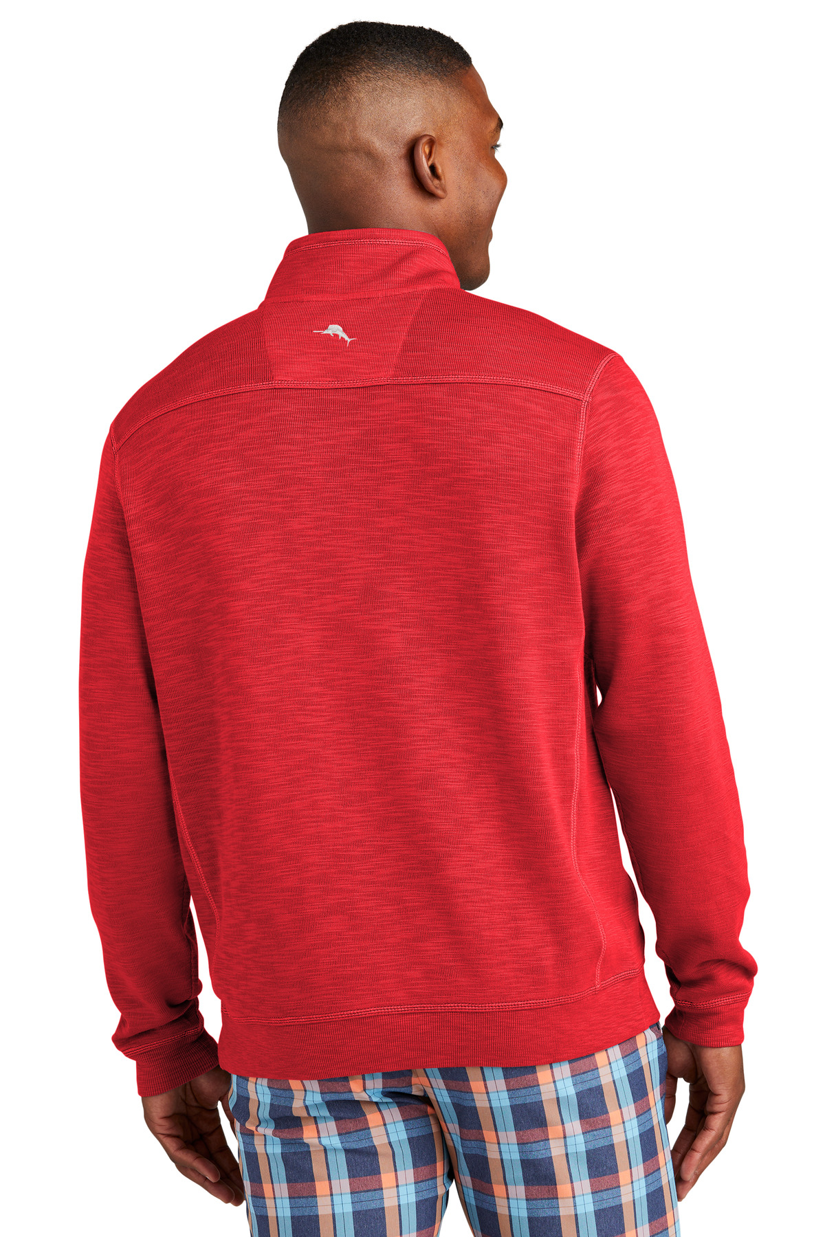 ST226342TB Tommy Bahama LIMITED EDITION Tobago Bay 1/2-Zip - Back Image