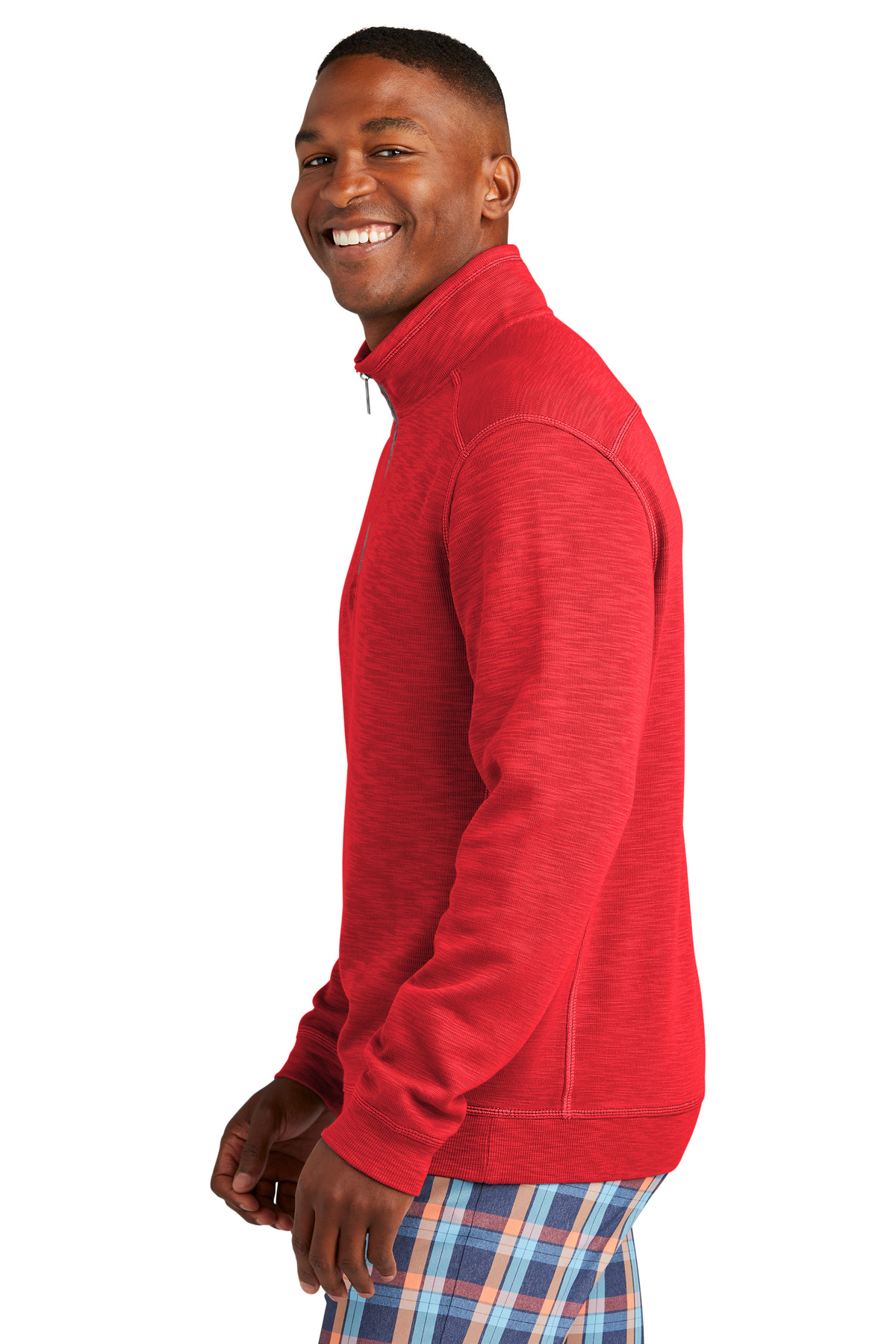 ST226342TB Tommy Bahama LIMITED EDITION Tobago Bay 1/2-Zip - Siide Image
