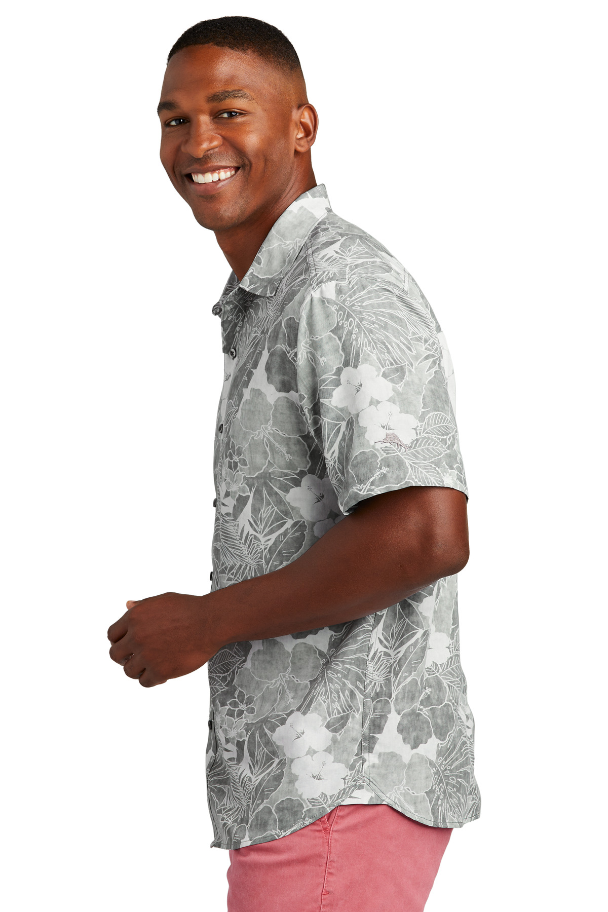 ST325929TB Tommy Bahama LIMITED EDITION Coconut Point Playa Flora Short Sleeve Shirt - Siide Image