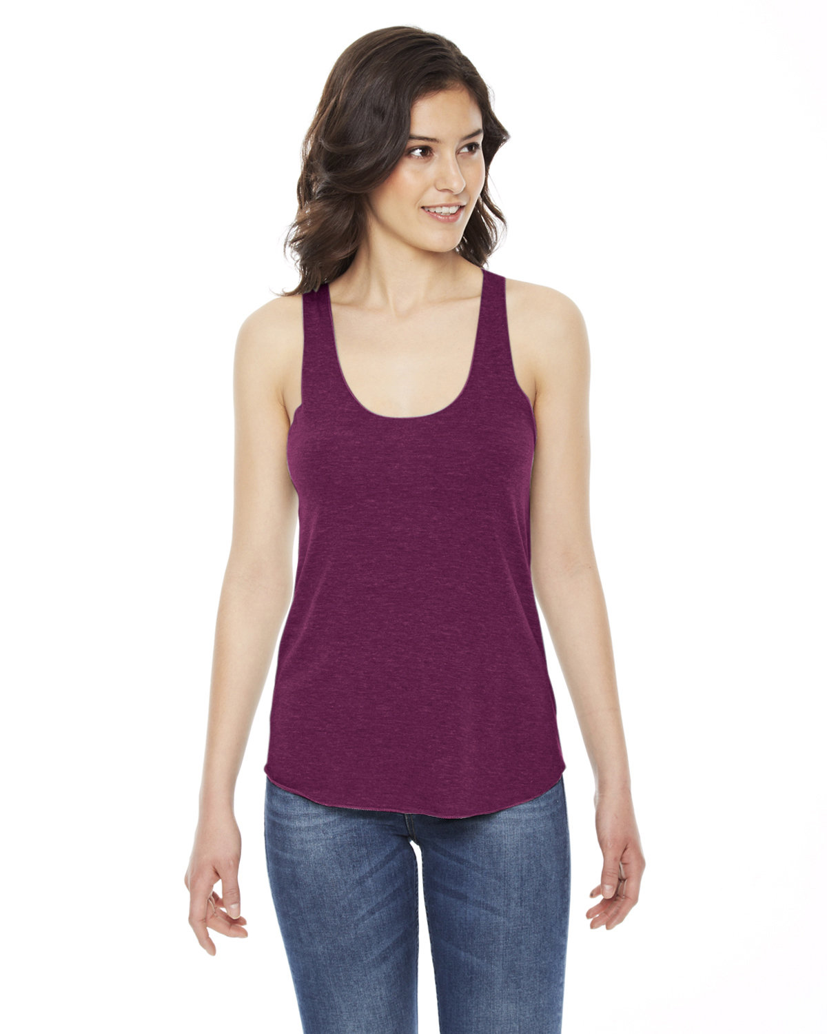 TR308W American Apparel Women’s Triblend Racerback Tank Zoom Image