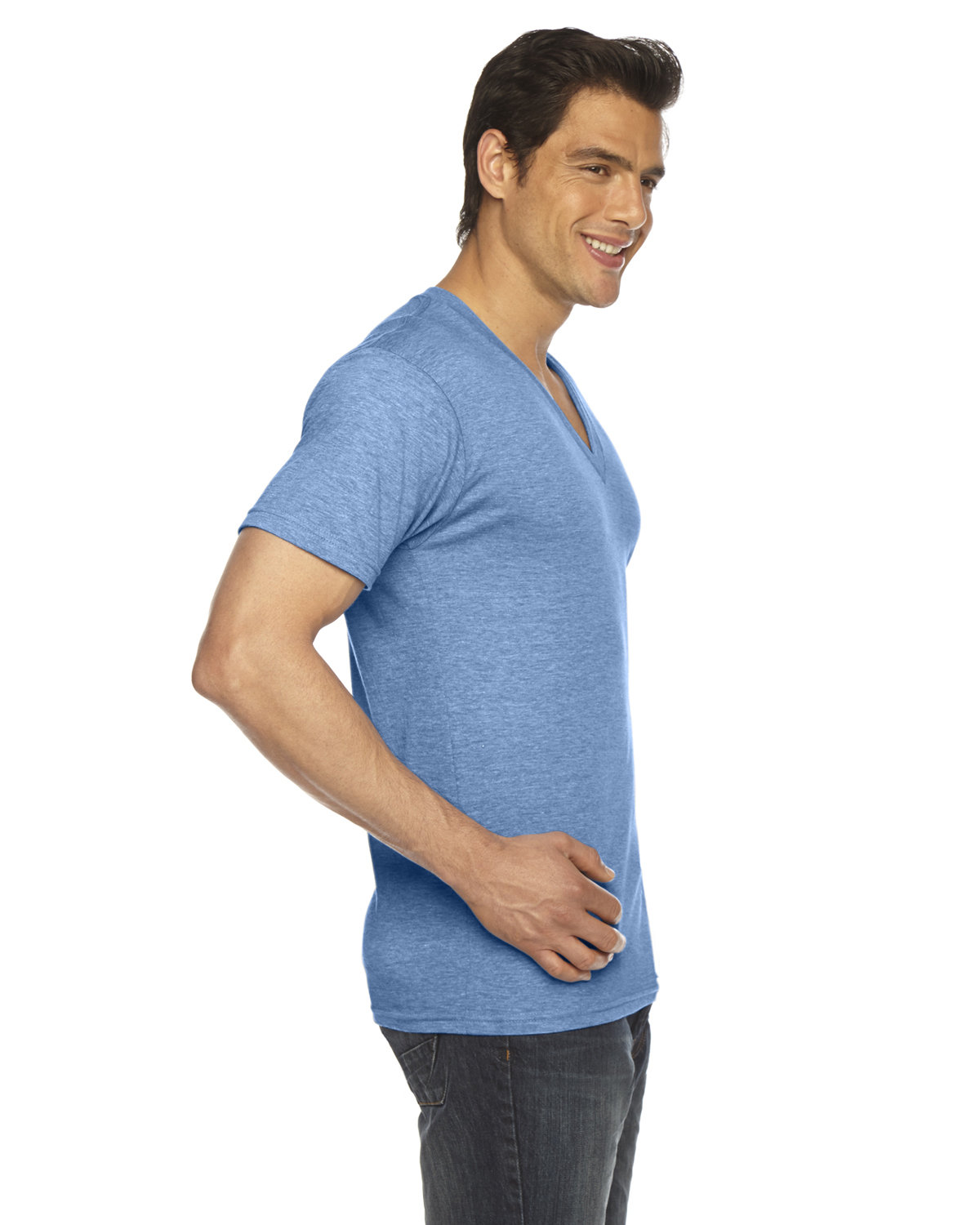 TR461W American Apparel Unisex Triblend V-Neck Tee TR461W American Apparel Unisex Triblend V-Neck Tee - Siide Image