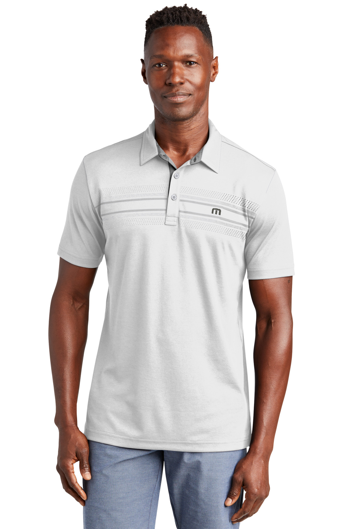 TM1MW450 TravisMathew Monterey Chest Stripe Polo TM1MW450 TravisMathew Monterey Chest Stripe Polo
