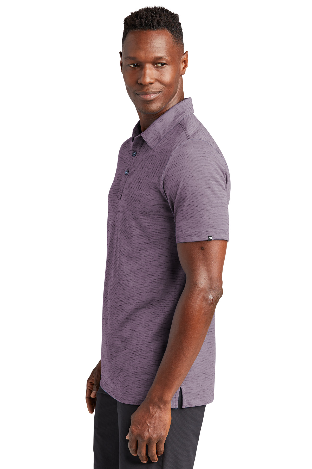 TM1MW451 TravisMathew  Auckland Slub Polo - Siide Image