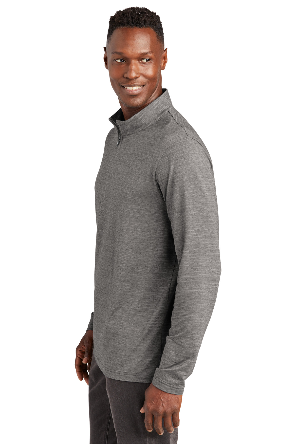 TM1MW452 TravisMathew  Crestview 1/4-Zip - Siide Image