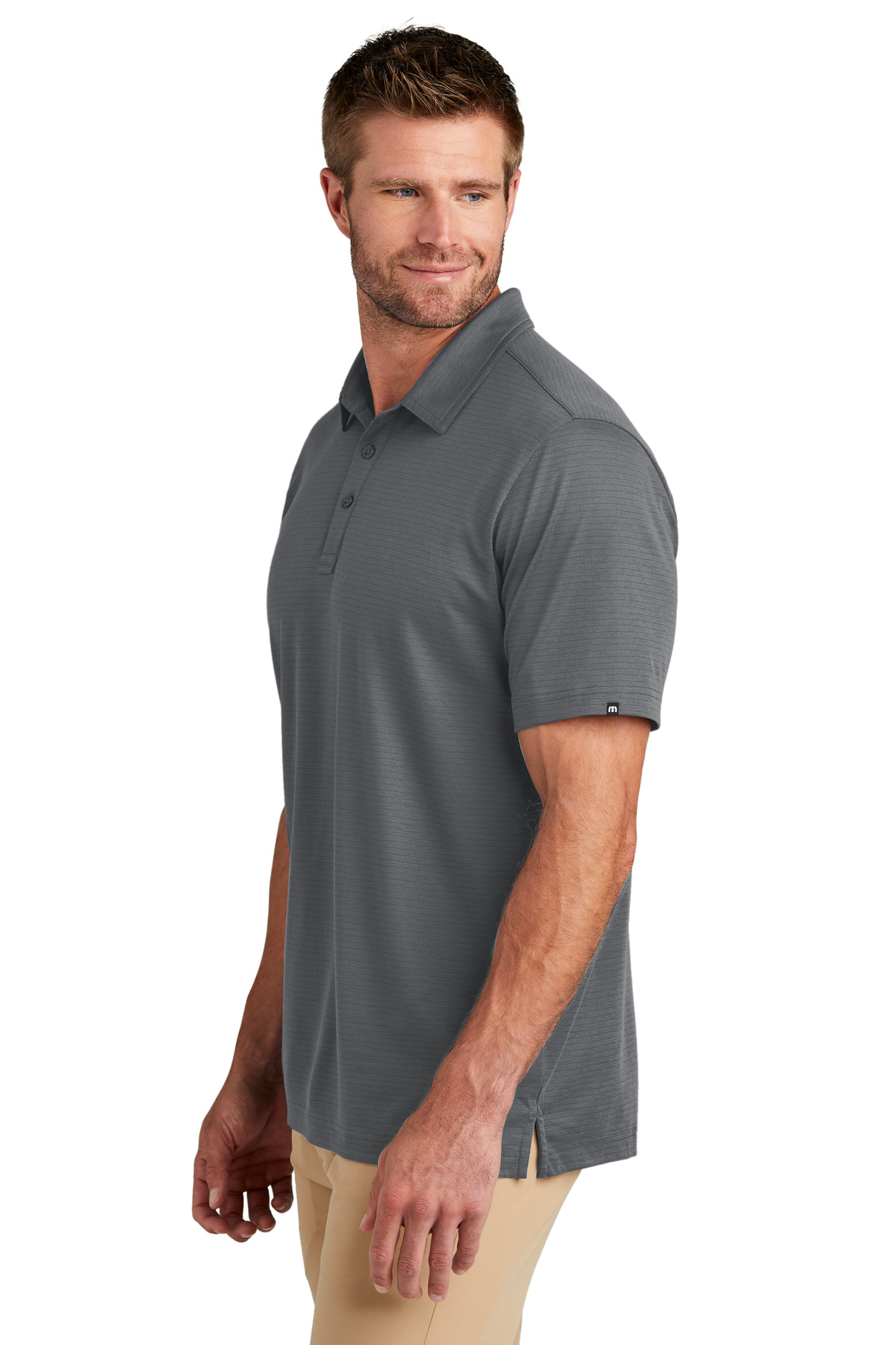 TM1MY399 TravisMathew  Bayfront Solid Polo - Siide Image