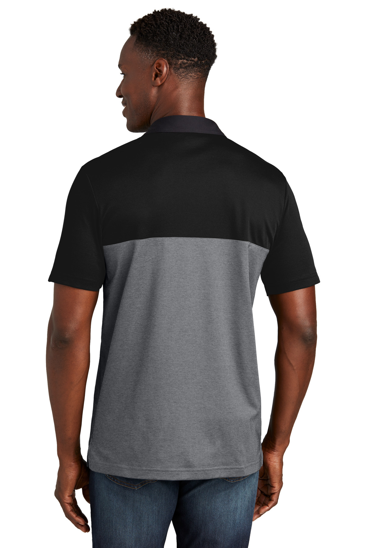 TM1MY401 TravisMathew  Sunset Blocked Polo - Back Image