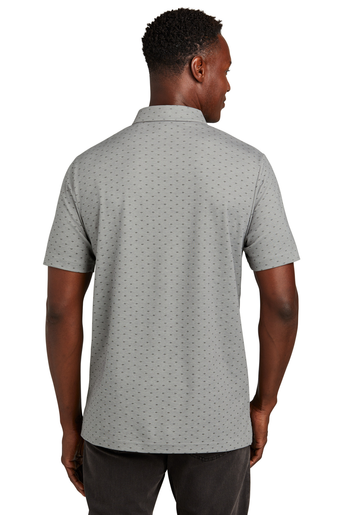 TM1MY403 TravisMathew  Oceanside Geo Polo - Back Image