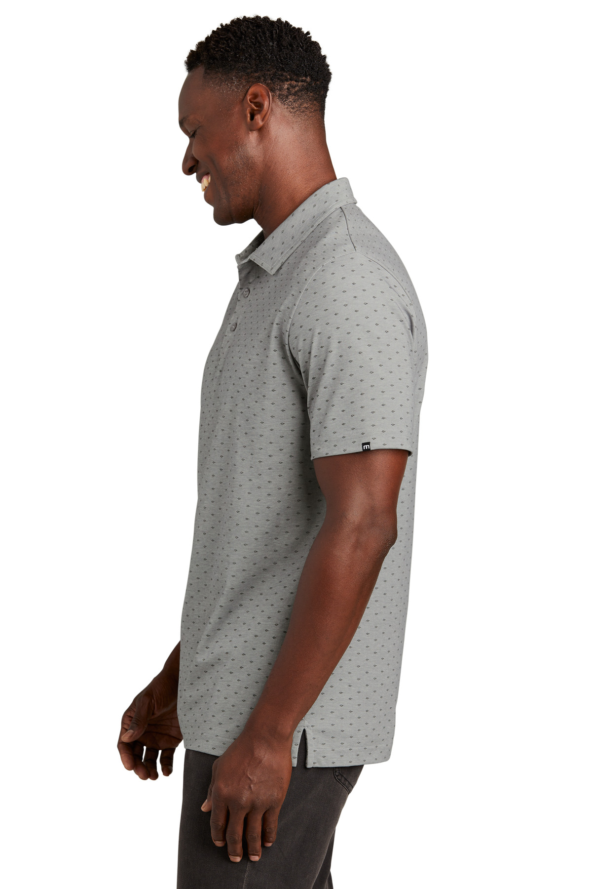 TM1MY403 TravisMathew  Oceanside Geo Polo - Siide Image