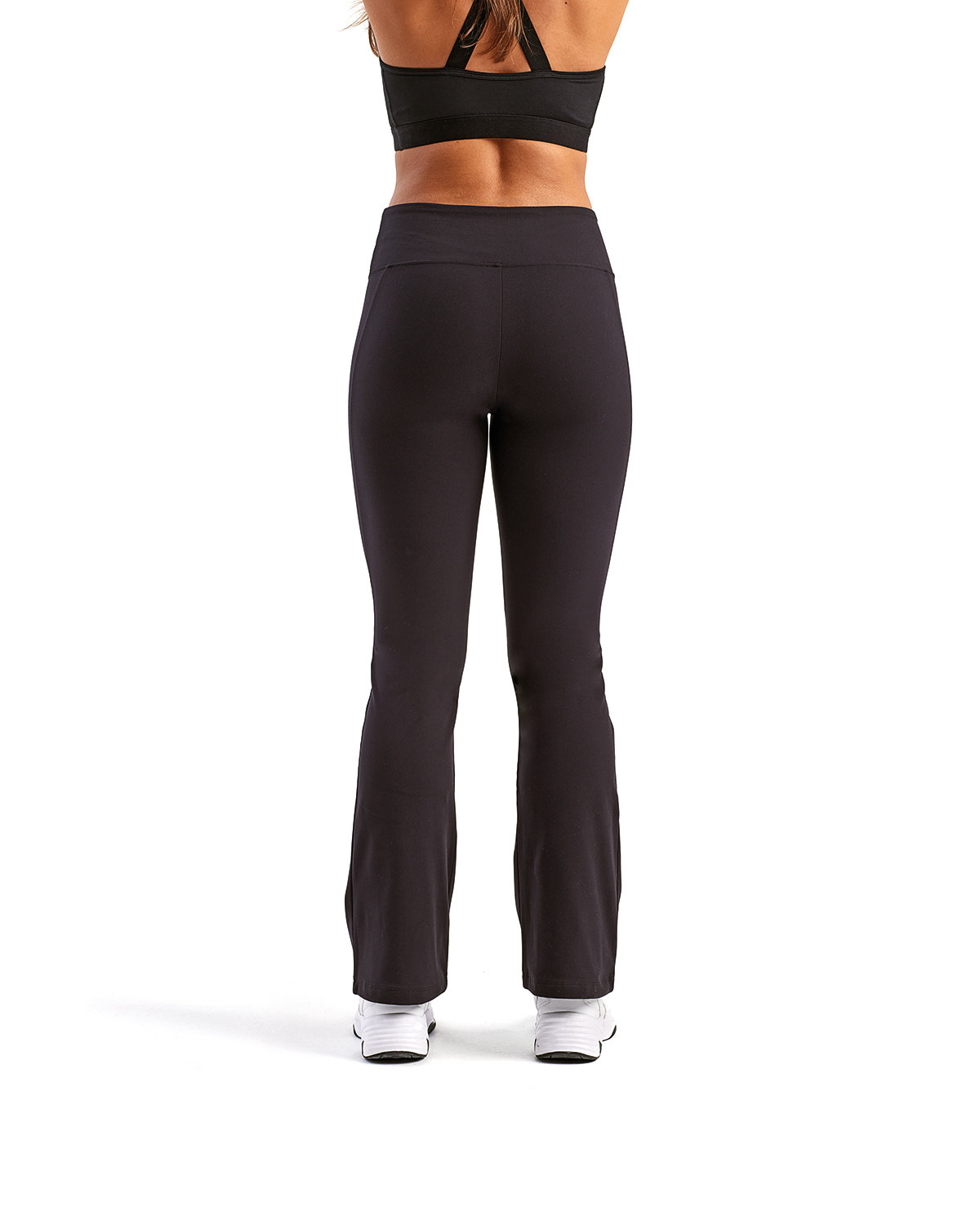 TD537 TriDri Ladies Flare Legging - Back Image