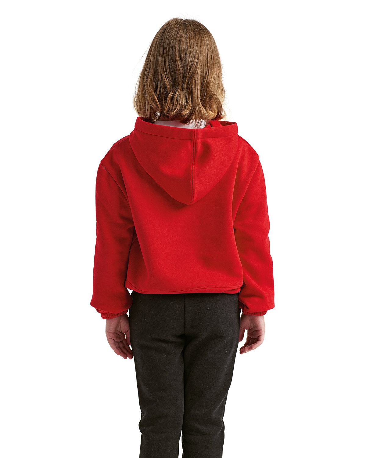 TD85B TriDri Youth Maria Hooded Sweatshirt - Back Image