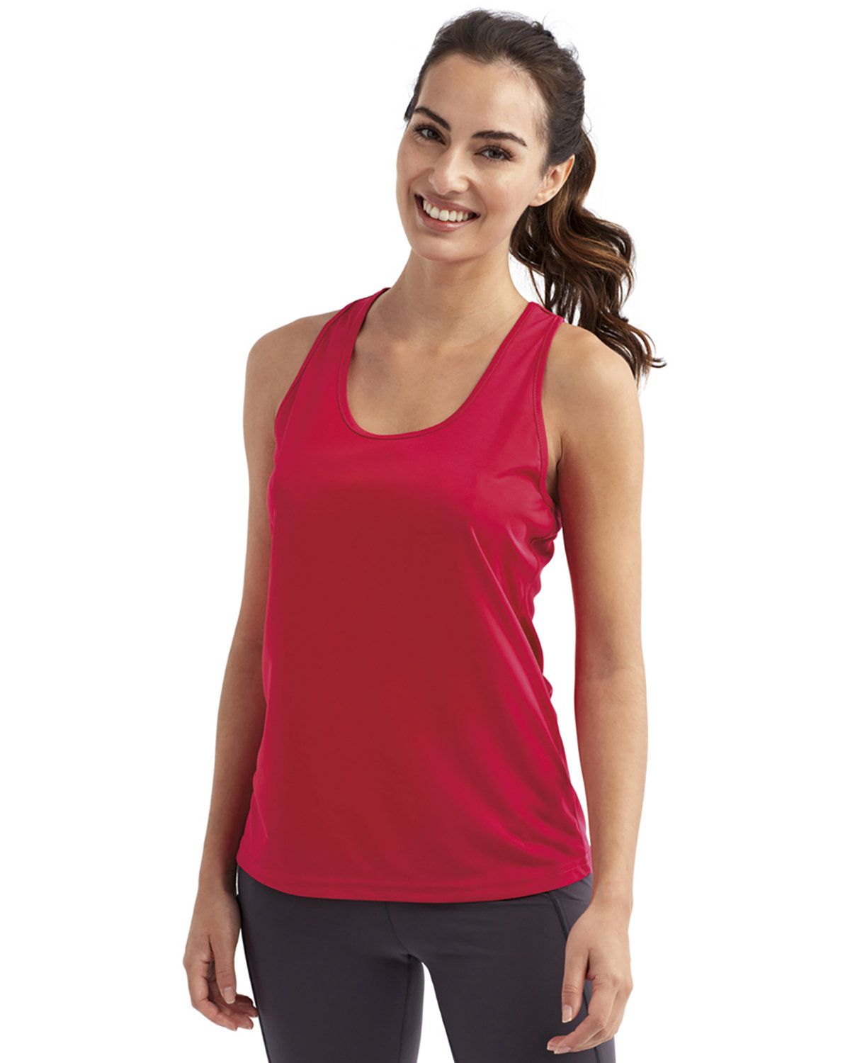 TD042 TriDri Ladies Yoga Knot Tank