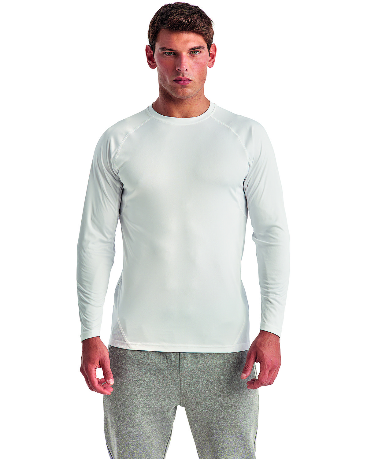 TD050 TriDri Unisex Panelled Long-Sleeve Tech T-Shirt TD050 TriDri Unisex Panelled Long-Sleeve Tech T-Shirt